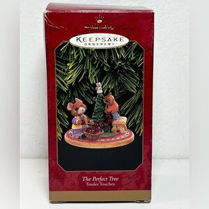 The Perfect Tree`1997`This Is A Tender Touches,Hallmark Christmas Ornament-New